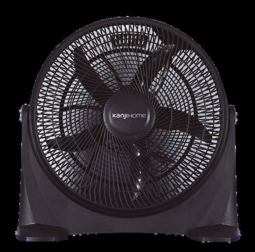 Turbo Ventilador Kanji 20" 3 Velocidades Negro