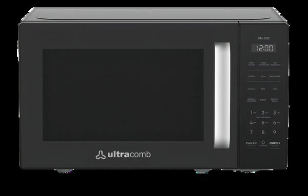 Microondas Ultracom Táctil Negro 700W 20L