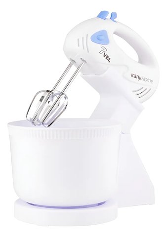 Batidora de Mano con Bowl Kanji KJH-PL0300HMB01 300W Blanca