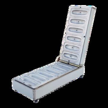 Panchuquera Kanji Home 6 Unidades 1kW Acero Inoxidable