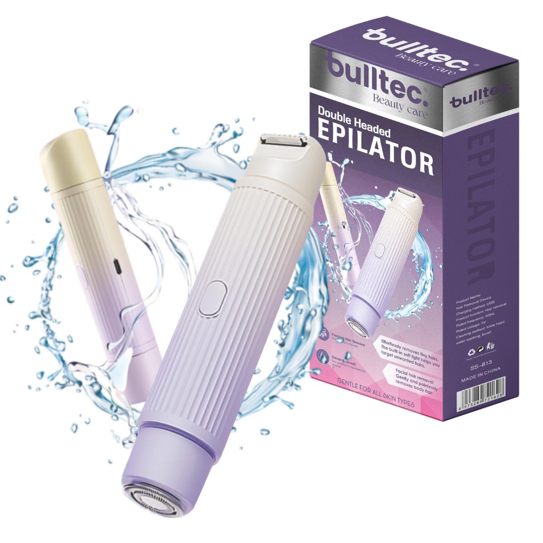 Depiladora Electrica Doble Punta EPILATOR BULLTEC