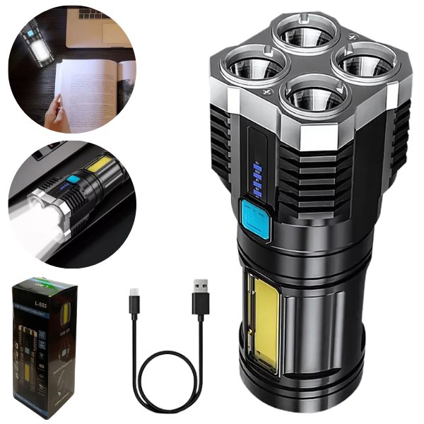 Linterna Recargable USB L-S03