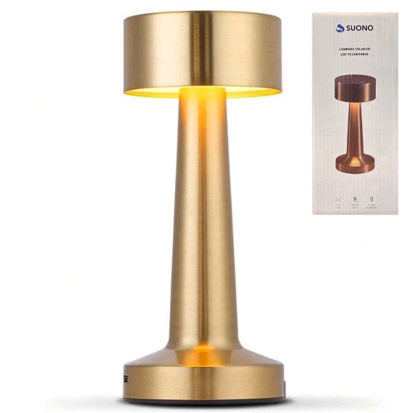 Lampara Velador LED Recargable SUONO ILU0059