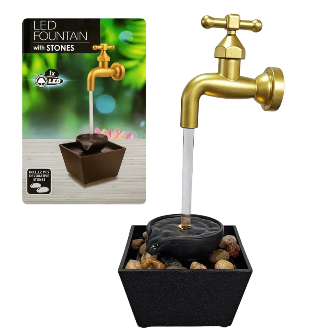 Fuente Magica Grifo Con Luz LED FOUNTAIN ILU0173