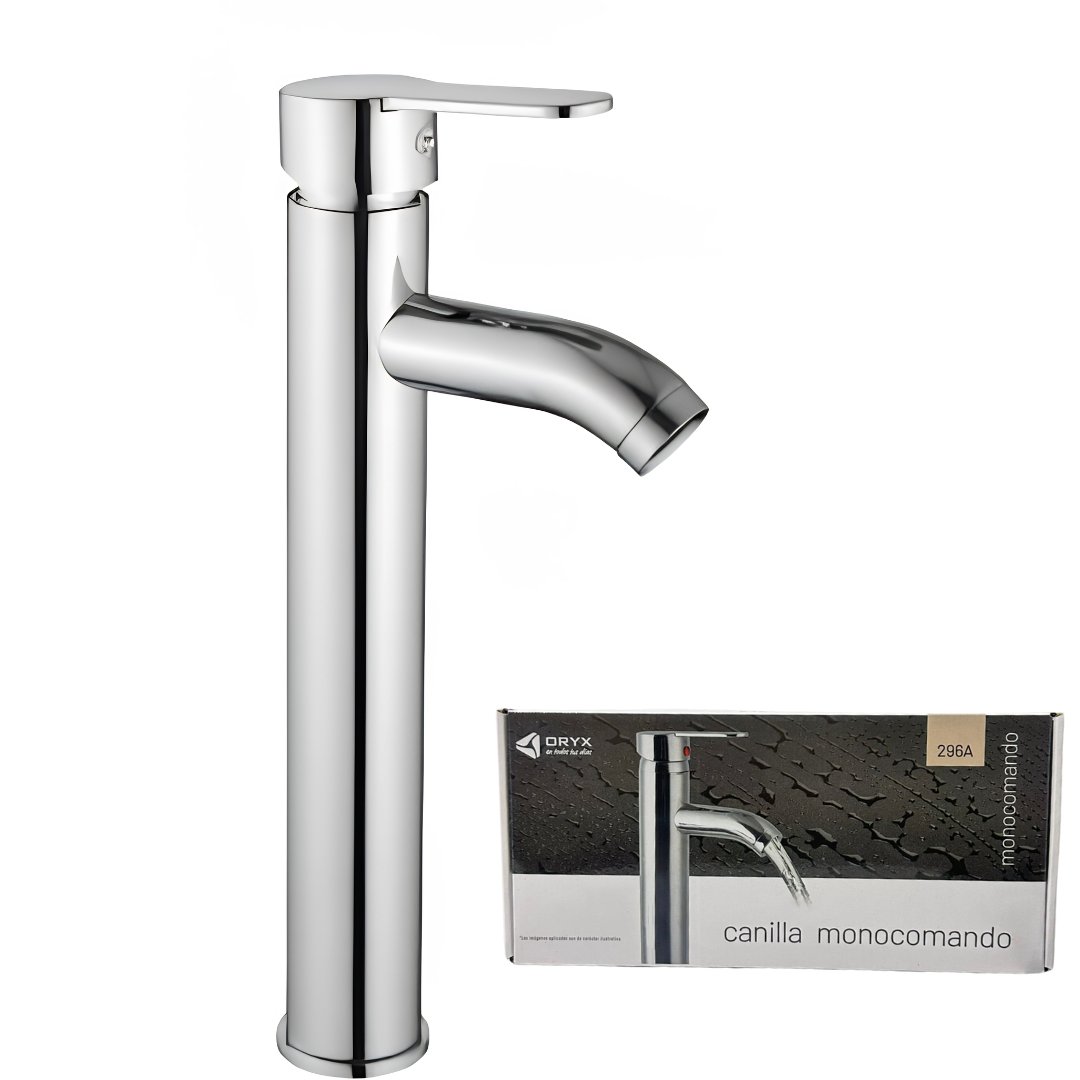 CANILLA MONOCOMANDO PARA BAÑO ORYX 296A