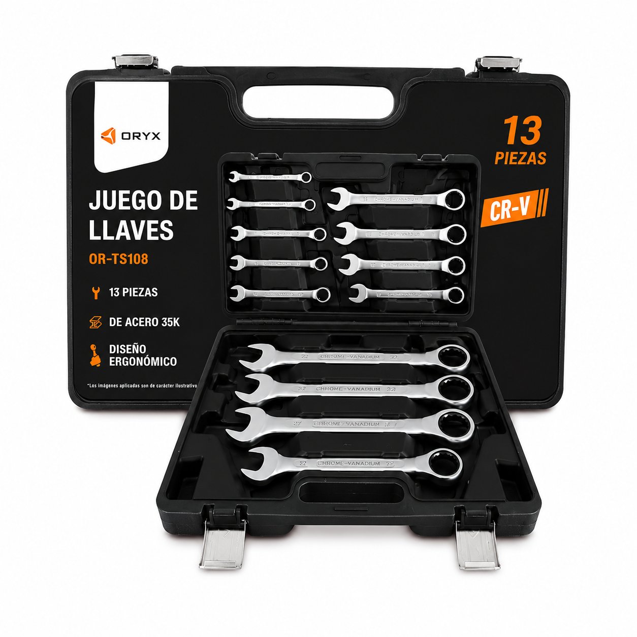 Juego de Llaves 13 Piezas ORYX OR-TS108