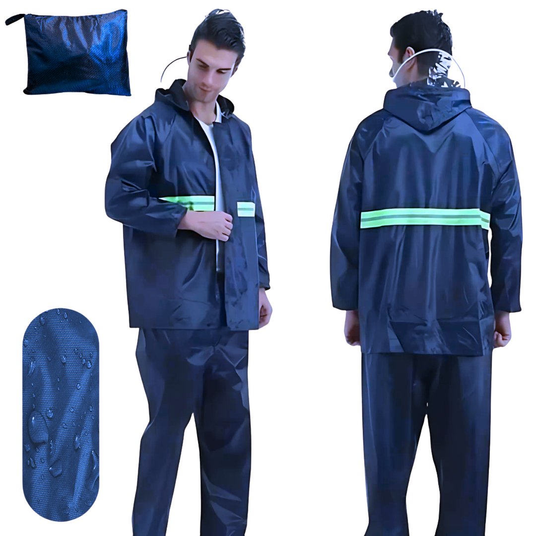 Conjunto Impermeable Piloto Azul BT-12070