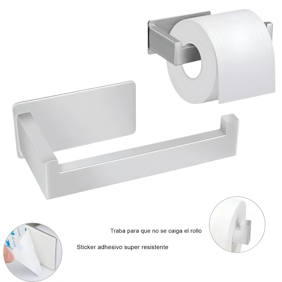 PORTA ROLLO DE PAPEL HIGIENICO MODERNO MELECH-220