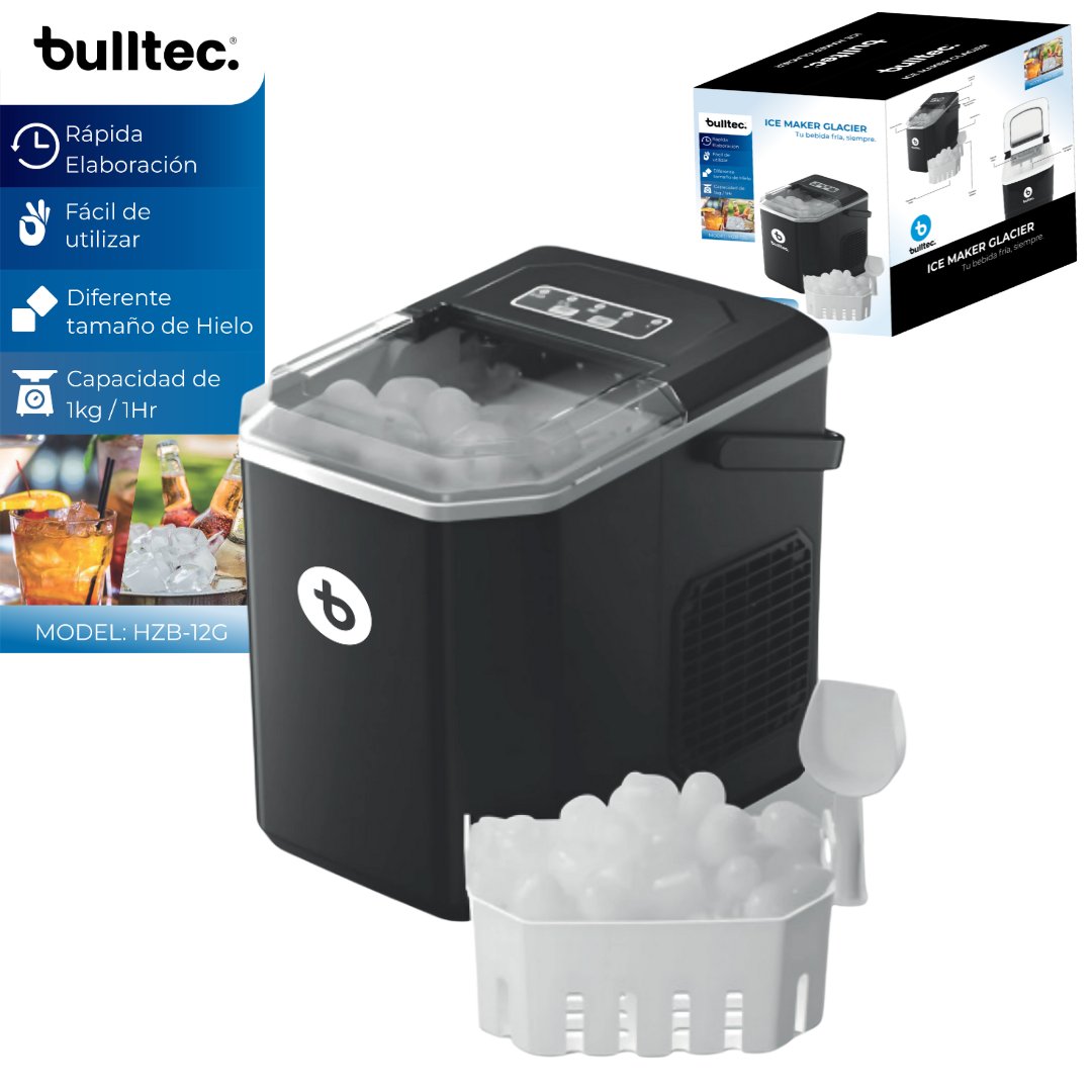 Maquina de Hielo ICE MAKER BULLTEC Hielera