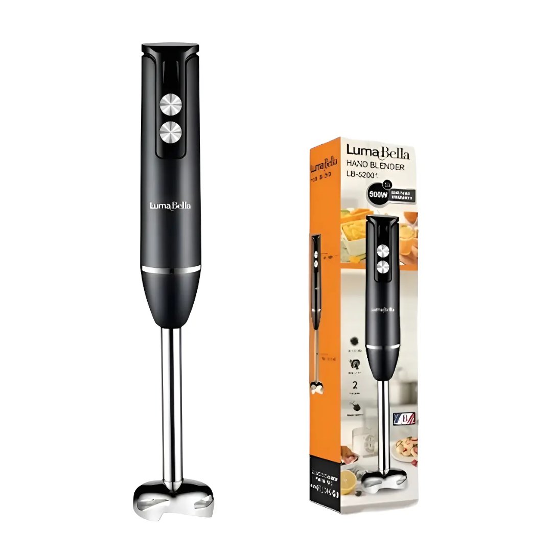 Mini pimer Mixer 500w Acero Inoxidable Luma Bella LB-52001