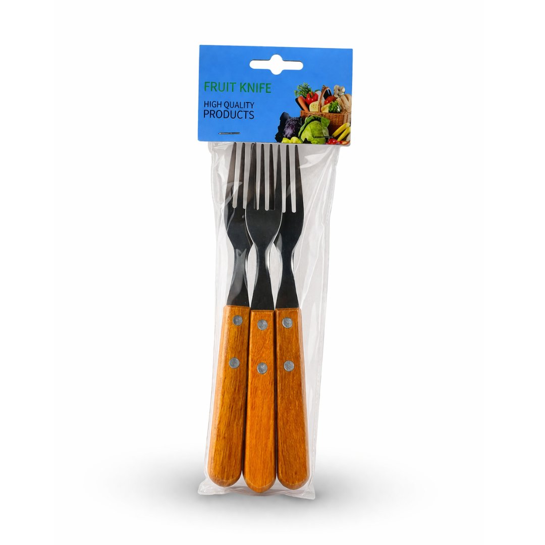 SET DE TENEDORES FRUIT KNIFE X6 JK-4153