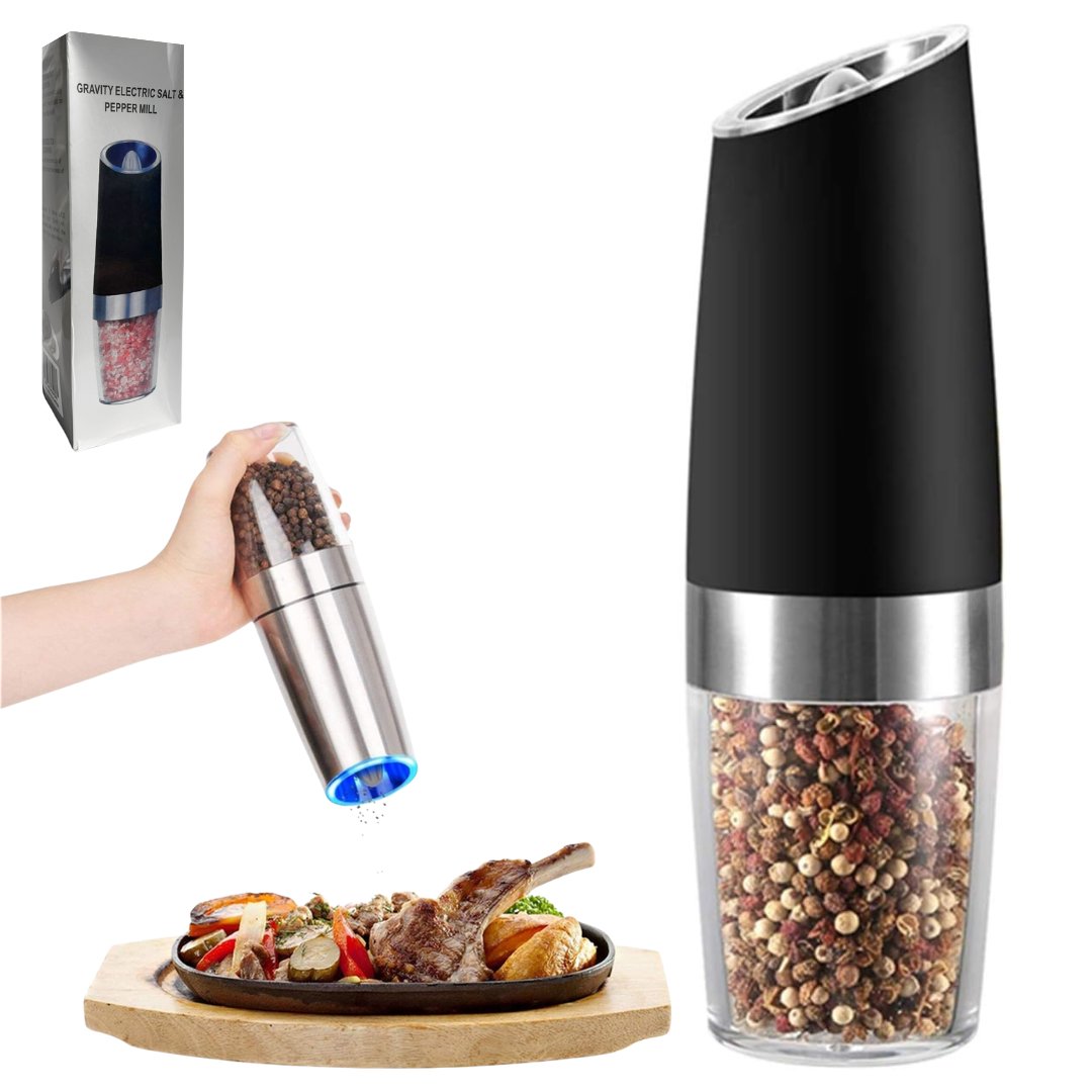 PIMENTERO GRAVITY ELECTRIC SALT PEPPER MILL JF-30