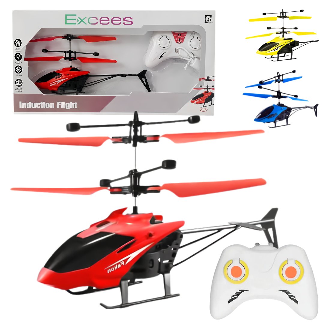 Helicoptero a Induccion con Control Remoto EXCEED