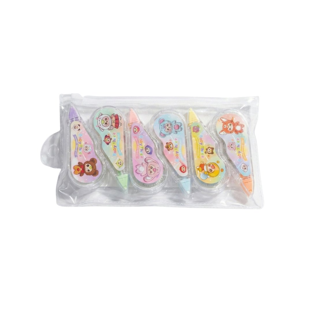 Corrector Con Cinta BABY THREE X6 NO.113