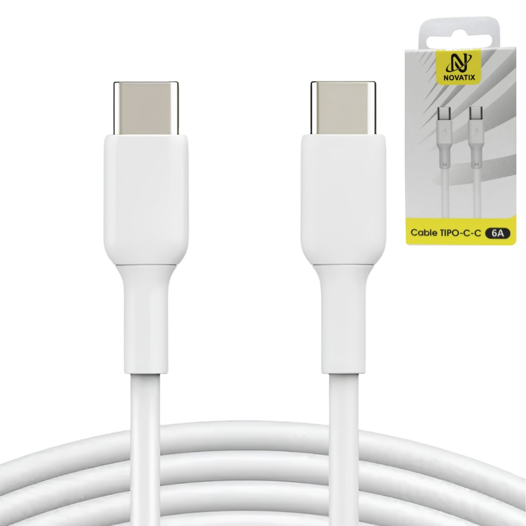 Cable USB-C a USB-C 1M 6A NOVATIX SX-504