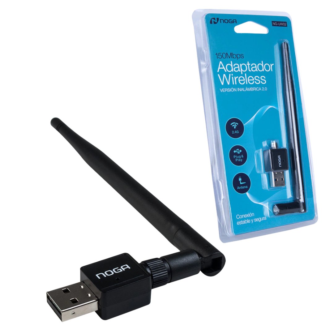 Adaptador WiFi USB 150mbps NOGA NG-UW02