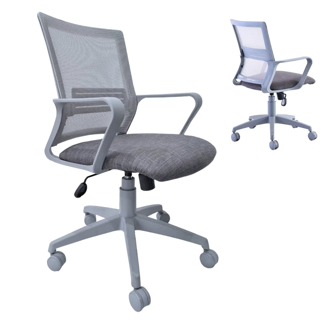 Silla De Oficina Gris NOGA SC-01